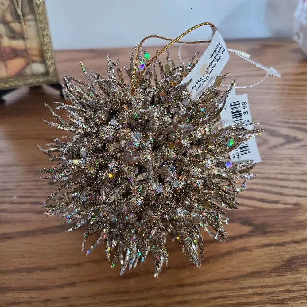 Set of Five New Christmas Ornaments Lot  |  Variety Of Size And Style  |   NWT
